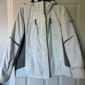 ZeroXposur Womens Detachable Hooded Ski Snowboard Jacket Coat Size L